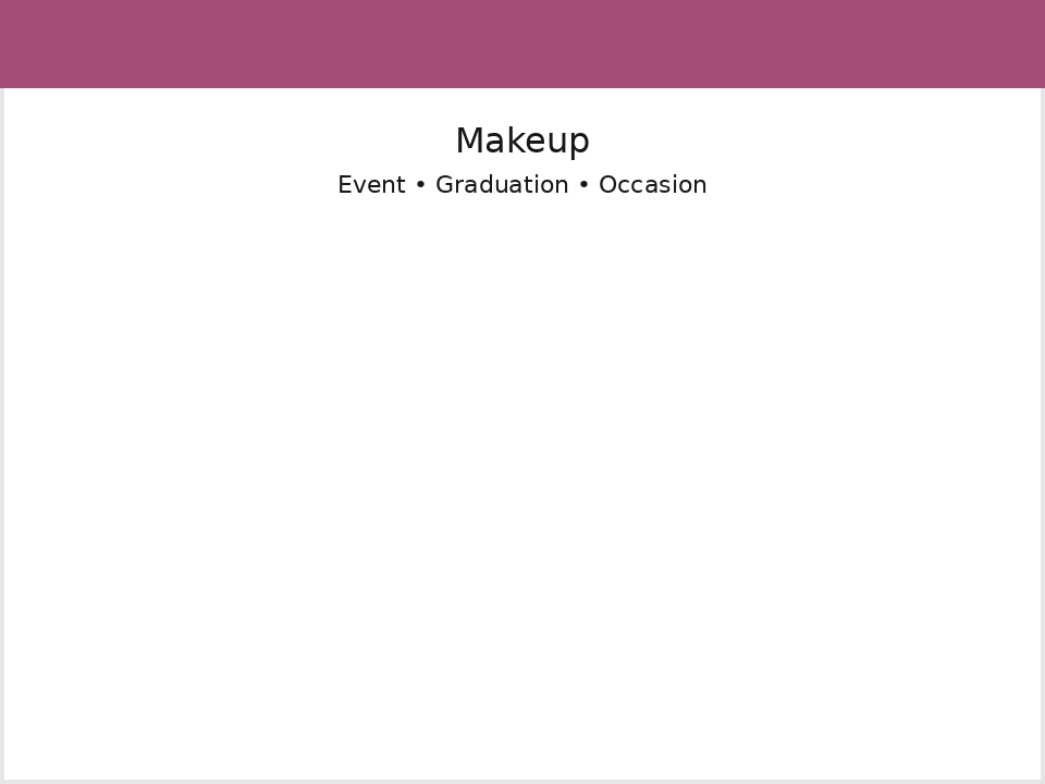 Makeup Artist in Clayton VIC at Ann's Haircuts & Beauty Salon in Clayton