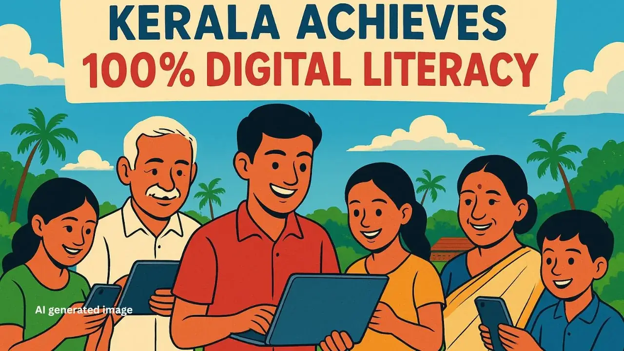 Kerala Becomes First Indian State to Achieve 100% Broadband Connectivity