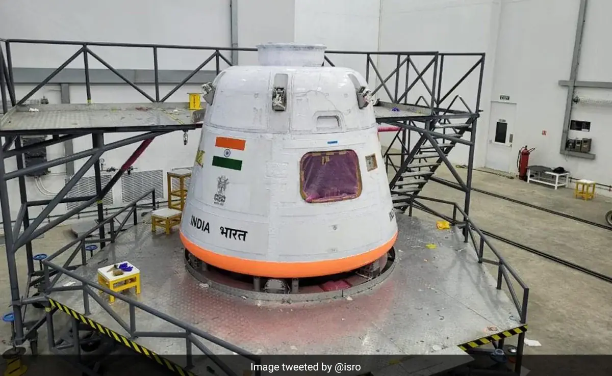 ISRO Successfully Tests Gaganyaan Crew Escape System at Full Scale
