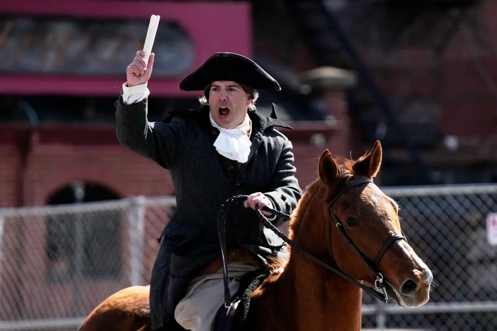 Paul Revere Ride Reenacted Across Boston Route