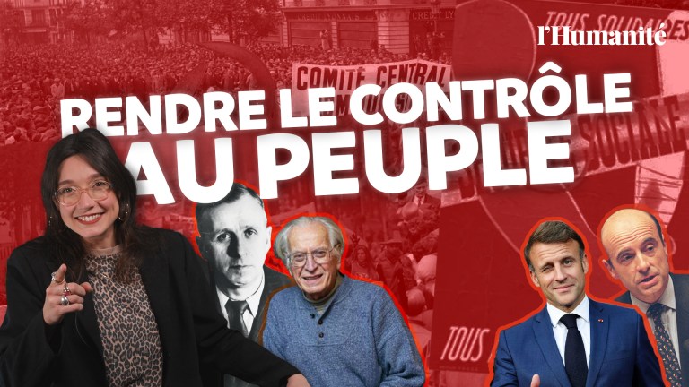 Rendre le contrôle au peuple