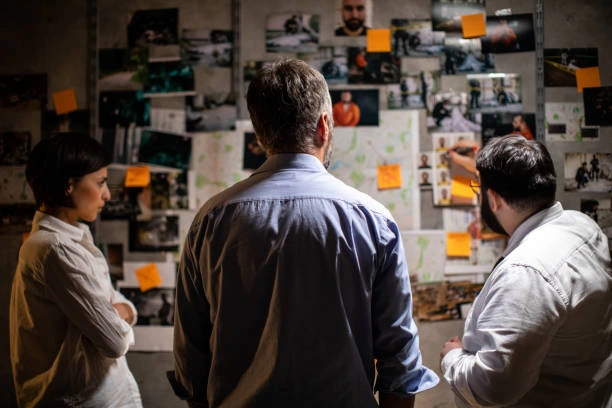 FBI investigation team working