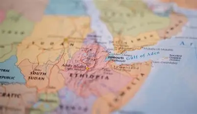 Horn of Africa regional conflict map