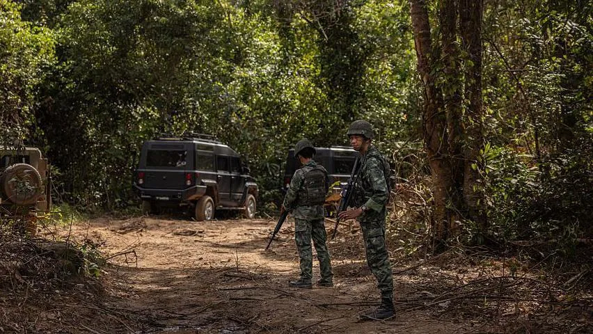 Thai military soldiers