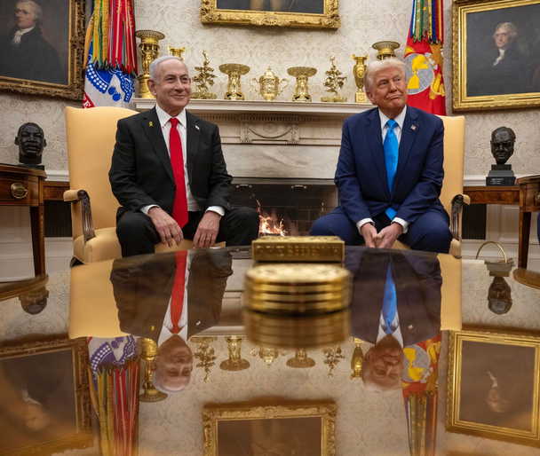 Netanyahu and Trump meeting