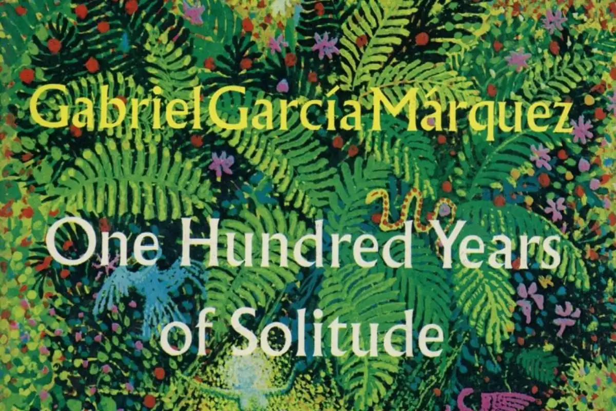 Portada de la edición aniversario de Cien Años de Soledad de García Márquez