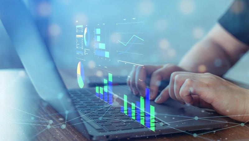 Financial market charts and stock exchange displays reflecting global market trends affecting Latin America