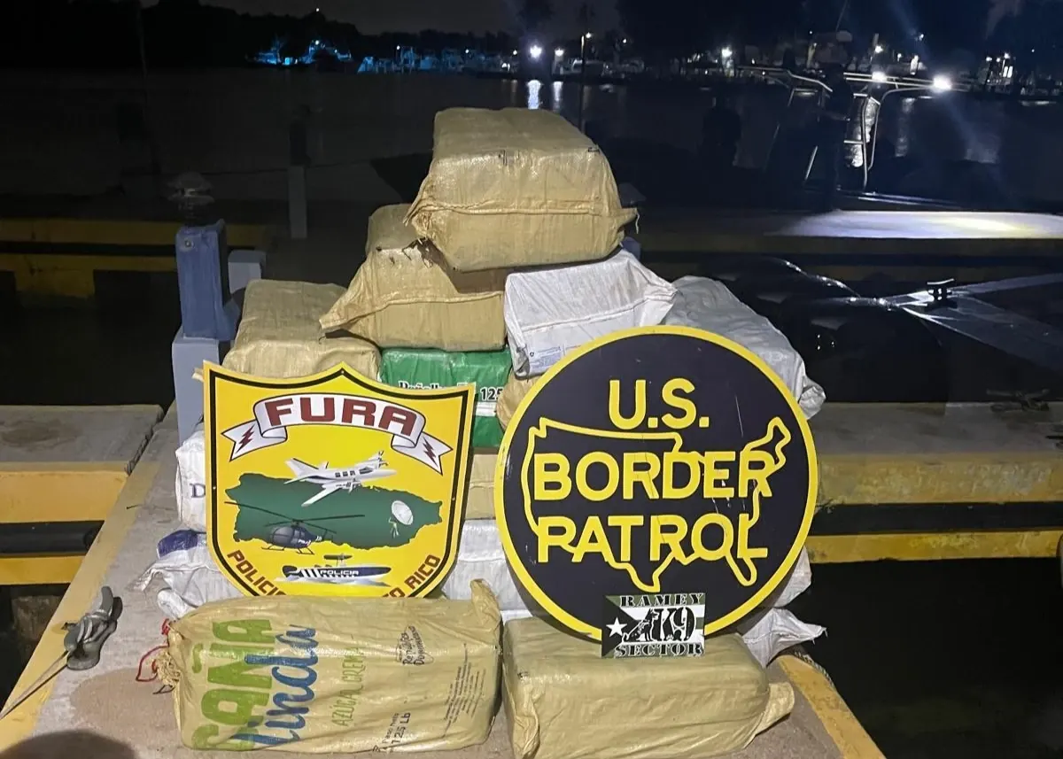 Police intercept drug smuggling boat carrying cocaine off Puerto Rico coast