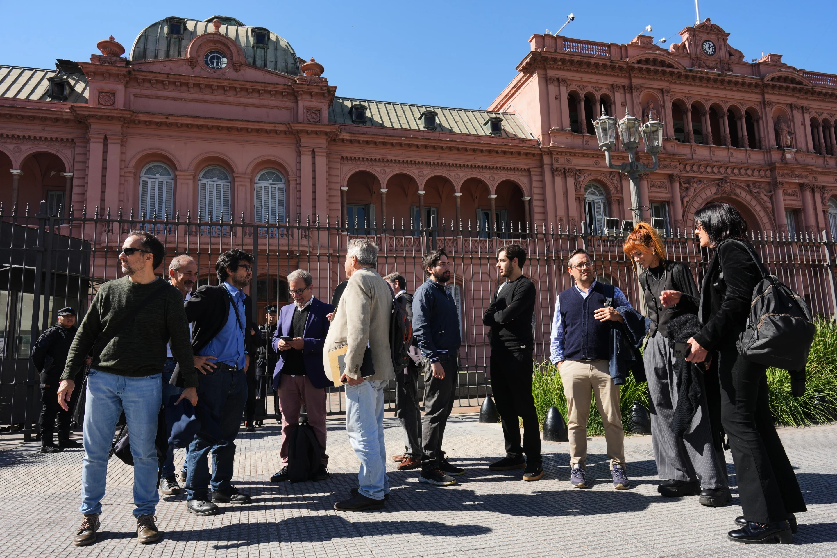 Casa Rosada press access controversy Argentina