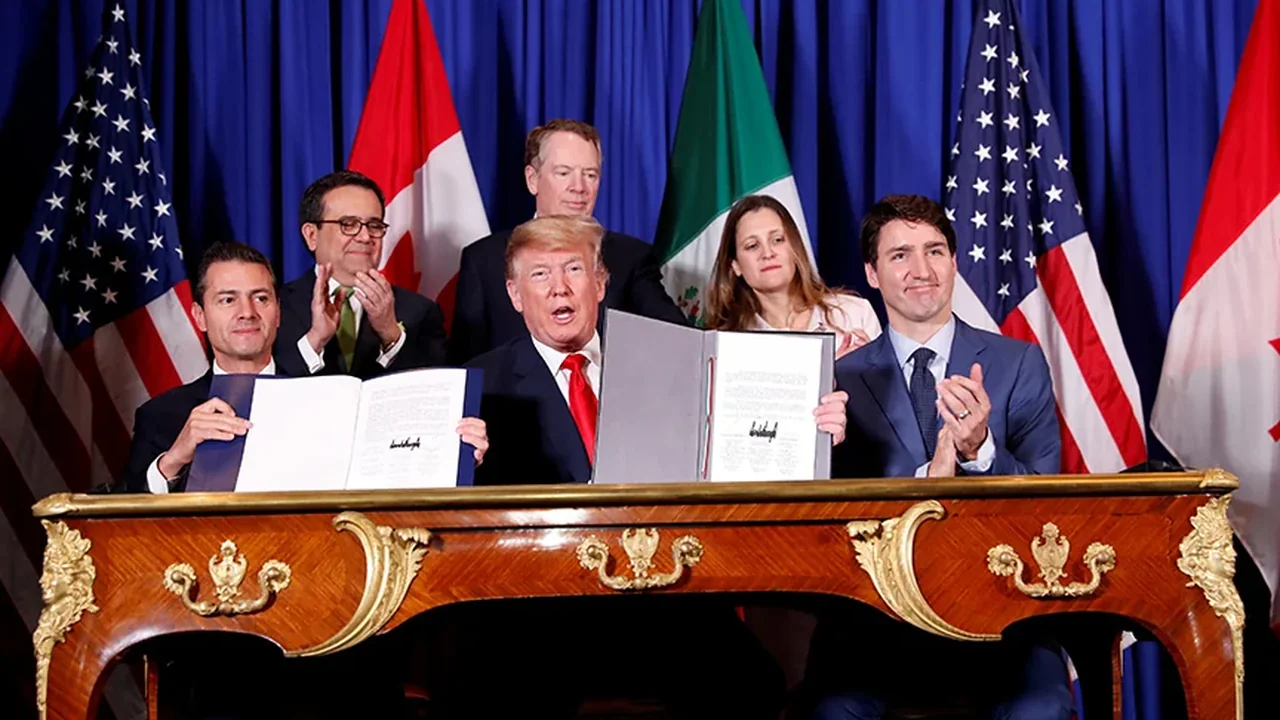Líderes de México, EE.UU. y Canadá en reunión sobre revisión del T-MEC